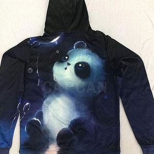 Sudadera CON CAPUCHA DE Pekín con estampado de algodón 100% completo para hombre, cuello con capucha y logotipo 3D personalizado de peso pesado para invierno - Product Image 4