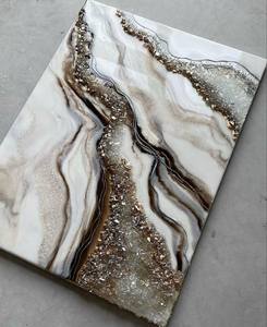 ถาดเสิร์ฟอีพ็อกซี่เรซินทำมือในสวนของใช้จำเป็นสำหรับห้องครัวในบ้านร้านอาหารโรงแรมตกแต่งเสิร์ฟ - Product Image 6