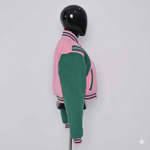 Chaqueta Varsity de Chenilla con Bordado y Parches, Transpirable, de Alta Calidad, para Hombre y Mujer, Precio Económico, Gran Venta - Product Image 4