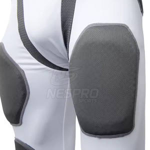 Short de football américain professionnel en gros avec coussinets absorbant les chocs et tissu respirant - Product Image 4