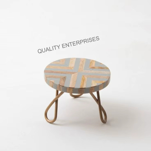 ฐานวางเค้กทรงกลมฝังกระดูกทำมือคุณภาพพรีเมียม เป็นมิตรกับสิ่งแวดล้อม พร้อมอุปกรณ์ทำความสะอาดเค้กแบบล้างมือเท่านั้น - Product Image 1