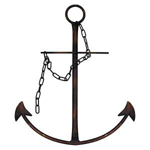 Pure Brass <b>Silver</b> Plated Anchor for Wall Decoration Latest Anchor Sculpture for Home Decoration Metal Anchor in <b>Silver</b> Plated - Product Image 4