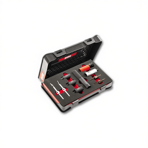 Usag Universal Kit for Removal of <b>Nuts</b> and Anti-Theft Screws 10-Piece Bolt Screw Remover - Product Image 2