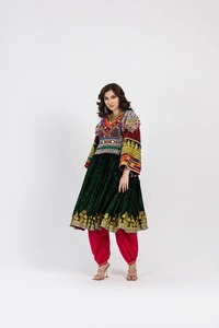 ชุดเดรสปักเสน่ห์ของชนเผ่าชาวอัฟกานิสถานชุดกระโปรงยาวแบบอัฟกานิสถานชุดเดรสแต่งงานสำหรับผู้หญิง2025 - Product Image 3