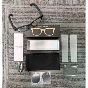 Occhiali Smart Premium all'Ingrosso con Controllo Vocale, Funzione di Chiamata Telefonica, Ricarica Tipo C, Microfono, in Plastica e Titanio - Product Image 3
