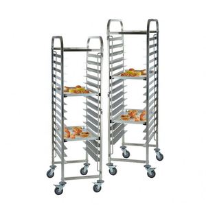 Chariot de refroidissement et étagères de cuisine en acier inoxydable Astar Factory à 15 plateaux pour la boulangerie et la vente - Product Image 1