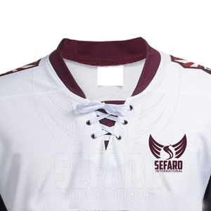 เสื้อเจอร์ซีย์เล่นฮ็อกกี้น้ำแข็งทำจาก2025มืออาชีพ - Product Image 3