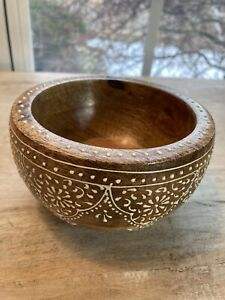 Tazón de fruta de ensalada de madera de acacia de grado alimenticio de alta calidad, varios tamaños para restaurante, uso doméstico, cajas de cartón empaquetadas de forma económica - Product Image 6