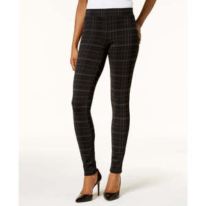 Pantaloni a sigaretta stampati da donna Stye & Co, taglia XS, traspiranti e decorati con motivo a uova colorate - Product Image 1