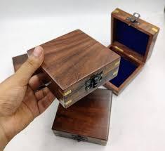 Venta caliente Rectángulo Mango Caja de almacenamiento de madera Ecológico Tallado Trabajo Forma rectangular - Product Image 2