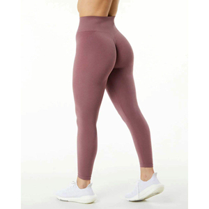 Scrunch Butt Gym Yoga Pants Venta al por mayor 24 colores Tallas grandes Cosido Cintura alta Poliéster/Estampado de nylon Secado rápido Transpirable Casual - Product Image 6