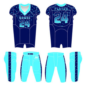 Uniformes OEM de football américain pour enfants Conception à taux réglable unique Fabricant supérieur - Product Image 6