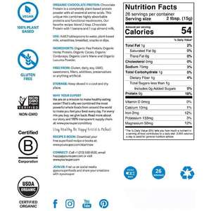 Vente en gros, marque privée OEM ODM <span class=keywords><strong>Vegan</strong></span> bio Superfood chocolat protéines poudre pour le Sport de <span class=keywords><strong>musculation</strong></span> fournit de l'énergie - Product Image 2