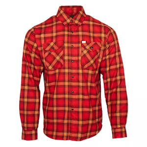 เสื้อเชิ้ตผ้าฟลานเนลสำหรับขี่มอเตอร์ไซค์ผู้ชาย ผ่านการรับรองมาตรฐาน CE ผลิตจากเคฟลาร์ ลายตารางสีแดงดำ ไซส์ใหญ่ มีกระเป๋าอเนกประสงค์ ขายส่งจากโรงงาน - Product Image 5