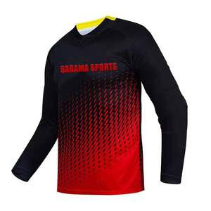 OEM personnalisé maillot BMX respirant de haute qualité maillot de moto à sublimation tout-terrain de haute qualité vêtements de course automobile Motorsport - Product Image 1