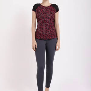 Camiseta transpirable de diseño profesional para mujer, camiseta de manga corta de alta calidad de secado rápido para mujer - Product Image 4