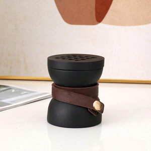 Quemador de Incienso de Resina Epoxi y Madera Natural Hecho a Mano de Primera Calidad, Decoración Tradicional con Forma de Bakhoor - Product Image 2