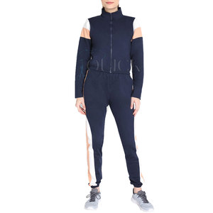 Chándales de Otoño Invierno de Color sólido para mujer Venta superior 100% Material de algodón Precio bajo - Product Image 1