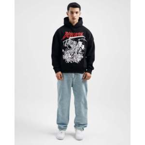 เสื้อฮู้ดดี้ Berserk ขนาดใหญ่พิเศษ ผ้าถักระบายอากาศได้ดี สวมใส่สบายและมีสไตล์ - Product Image 3