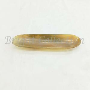 Cuenco decorativo de plástico para fruta, cuerno de búhos de Color Natural, negro y blanco, redondo - Product Image 5