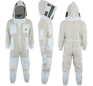 Beekeeping <b>Suit</b> for <b>Bee</b> Keeper Jacket Professional <b>Bee</b> <b>Suit</b> Apiculture Jacket <b>Bee</b> <b>Suits</b> Waterproof Pk for Men and Women - Product Image 3