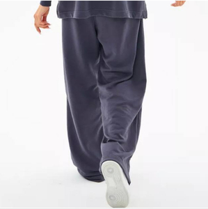 เสื้อฮู้ดและกางเกงวอร์มทรงหลวมมีซิปผ้าสแปนเด็กซ์โพลีเอสเตอร์สำหรับใส่ได้ทั้งชายและหญิง2026 - Product Image 4