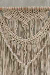 Art Deco moderno atrapasueños macramé colgante de pared hecho a mano para decoración del hogar-dormitorio sala de estar a precio mayorista - Product Image 3