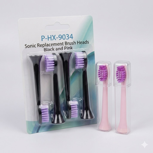 หัวแปรงกลมแบบไมโครพัลส์ สำหรับแปรงสีฟันไฟฟ้า Oral Bs  อะไหล่เปลี่ยน  ขายส่งจากโรงงาน OEM - Product Image 1