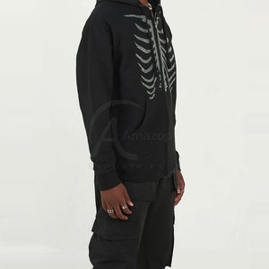 เสื้อฮู้ดดี้ผู้ชายแบบแห้งเร็วประดับเพชรเทียม ราคาประหยัด - Product Image 2
