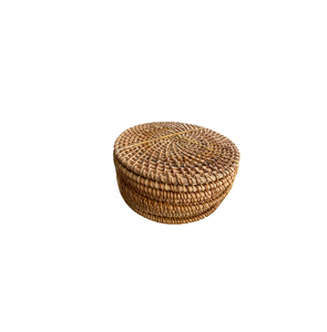 Factory Rustic-Style Wicker Placemat Rattan Table Setting Handicraft <b>Decoration</b> Home Garden Rattan Wicker Tableware <b>Accessories</b> - Product Image 1