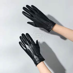 Gants en cuir de haute qualité de haute qualité pour l'hiver, chauds et respirants, compatibles avec les vêtements décontractés, vente à chaud - Product Image 6