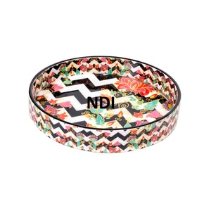 Vaisselle Royal Design Plateau en bois Équipement de service de restauration Dates ou fruits secs Plateau de service à gâteaux Plateau de service à café et thé - Product Image 4