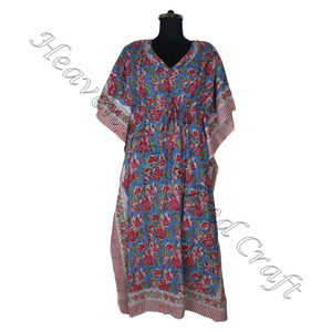 ชุดราตรีผู้หญิงแอฟริกัน ชุดเดรสชาติพันธุ์ ชุดคาฟตันผู้หญิง ชุดคาฟตันยาว/คาฟตัน ผ้าฝ้าย เสื้อผ้าคาฟตัน ชุดเดรสผู้หญิง KFCL114 - Product Image 5