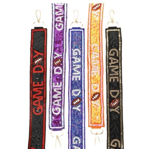 Correa de bolso bordada con cuentas bohemias para bolso de mano y bolsos de hombro Diseño bordado Monedero y correa de bolso Trabajo con cuentas - Product Image 1