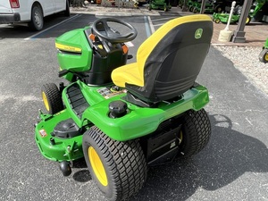 Tondeuse autoportée à braquage zéro de 43 pouces, siège vert-jaune, pour la tonte des jardins, des fermes et des allées - Product Image 3