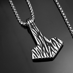 yunnique European American Style Men's <b>Titanium</b> Steel Pendant Necklace Retro Unique Anchor Ornaments Wholesale Fashion Jewelry - Product Image 4