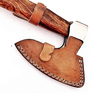 ขวานไวกิ้งเหล็กคาร์บอนปลอมแปลงพร้อมด้ามจับไม้เครื่องมือยังชีพสำหรับตั้งแคมป์เกรดอุตสาหกรรมออกแบบได้ตามต้องการ - Product Image 3