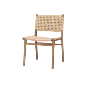 Handmade Modern Minimalist <b>Indoor</b> Dining Rattan <b>Chair</b> with Solid Wooden From Indonesia for Kitchen Home or Hotel Use - Product Image 6