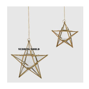 โคมไฟแขวนโลหะรูปดาวโคมไฟแขวนทำด้วยมือคุณภาพระดับพรีเมียมโคมไฟโมร็อกโกขายดี - Product Image 1