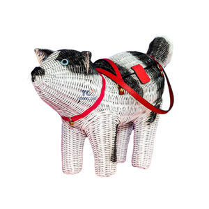 Hecho a mano verano mimbre ratán gato bolsos diseño personalizado materiales naturales tejido bolso relleno características-venta al por mayor - Product Image 5