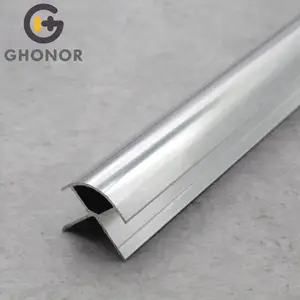 Ghonor免费样品2M Rv铝角型材壁柜圆形C