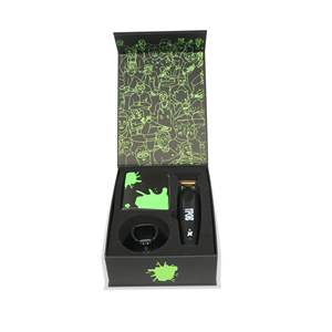 Tondeuse à cheveux professionnelle sans fil rechargeable, étanche IPX7, lame en acier inoxydable, fonctionnalités réglables, version US pour barbier - Product Image 5