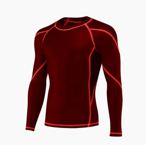 Camiseta de Compresión Rash Guard Personalizada para Hombre para MMA, BJJ y Cross Training, Rash Guard para Hombre al por Mayor, Traje de Baño con Protección UV - Product Image 1