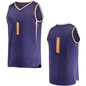 Maillot de basket-ball unisexe sans manches en polyester respirant à 100 %, imprimé, anti-transpiration, anti-UV, séchage rapide, personnalisable, vêtements de sport - Product Image 6