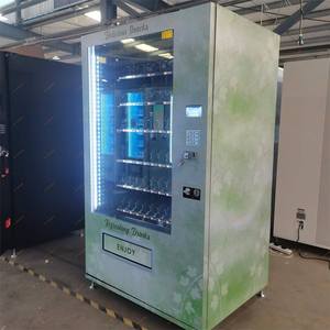 Máy bán hàng tự động đồ uống lạnh và thực phẩm chấp nhận thanh toán bằng tiền xu, mã QR, ứng dụng. Chất lượng cao cấp. Có sẵn, sẵn sàng giao hàng. - Product Image 3