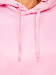 100% coton fermeture éclair surdimensionné haut court à capuche avec côtes personnalisées pour les femmes best-seller style décontracté 400gsm sweat à capuche surdimensionné - Product Image 5