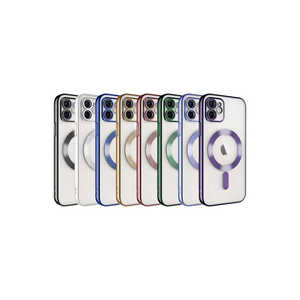 Funda de Silicona Verde Oscuro con Carga Inalámbrica Magsafe para iPhone 12, 14 Plus, 13 Pro Max, con Protección de Cámara, Silicona Suave - Product Image 2