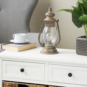 Farol Decorativo Atemporal, Adecuado para Sala de Estar, Dormitorio y Mesa de Centro, Uso Diario en el Hogar, Hecho a Mano para Interiores - Product Image 4