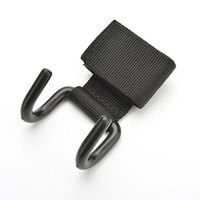 Crochets de sécurité antidérapants en néoprène légers de haute qualité, conception OEM personnalisée, couleur sur mesure, directement de l'usine, pour haltérophilie