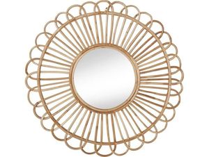 Espejo de pared de ratán ecológico Handwicker para sala de estar, dormitorio, baño, artículos de decoración para el hogar, venta al por mayor de India - Product Image 6